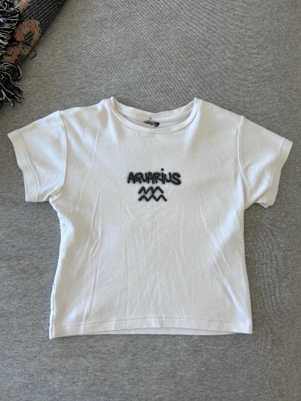 Aquarius Zodiac Baby Tee